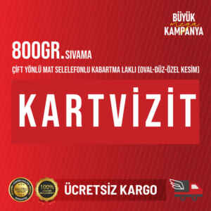 800GR Sıvama Çift Yönlü Mat Selelefonlu Kabartma Laklı