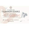 Teşekkür Kartı 1000 Adet Baskı (M053)