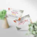 Teşekkür Kartı 100/1000 Adet (Model M056)