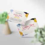 Teşekkür Kartı 100/1000 Adet (Model M057)