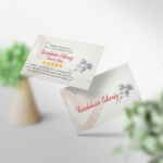 Teşekkür Kartı 100/1000 Adet (Model M058)