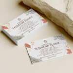 Teşekkür Kartı / Kupon Kartı (Model M039)