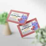 Teşekkür Kartı 1000 Adet (Model M063)