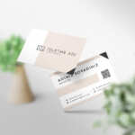 Kartvizit 1000 Adet Tek ve Çift Yönlü (Model M072)