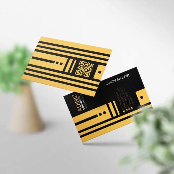 Kartvizit 1000 Adet Tek ve Çift Yönlü (Model M077)