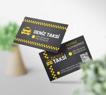 Taksici Kartvizit 1000 Adet Baskı