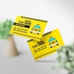 Taksici Kartvizit 1000 Adet Baskı (Model M087)