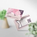 Çiçekçi Kartvizit 1000 Adet Baskı (Model M0100)