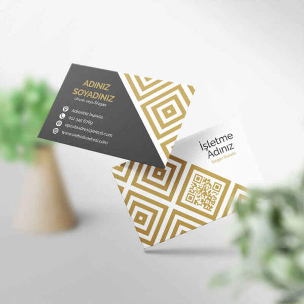 Kartvizit 1000 Adet Tek ve Çift Yönlü Baskı M0109