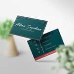 Kartvizit 1000 Adet Tek ve Çift Yönlü (Model M067)