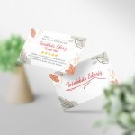 Teşekkür Kartı 1000 Adet Baskı (Model M0103)