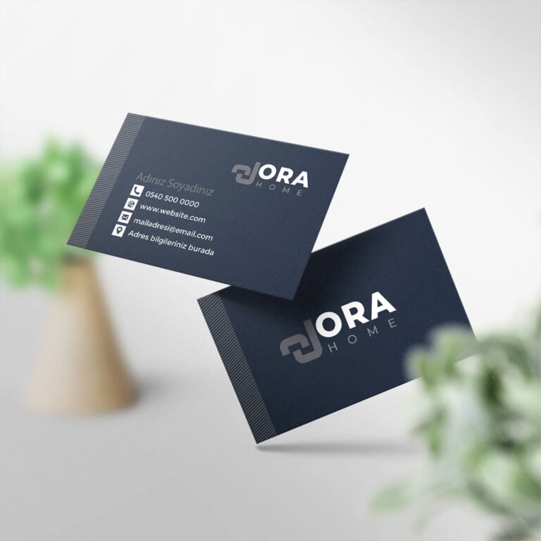 Kartvizit 1000 Adet Tek ve Çift Yönlü Baskı (Model M205)