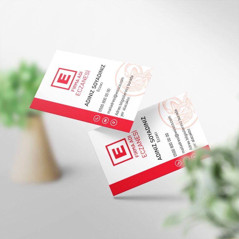 Eczane Kartvizit 1000 Adet (Model M198)