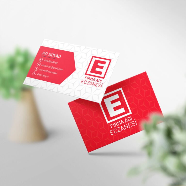 Eczane Kartvizit 1000 Adet Baskı (Model M193)