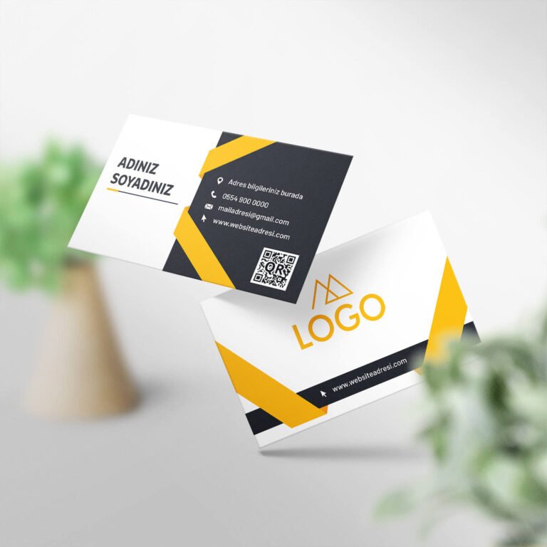 Kartvizit 1000 Adet Tek ve Çift Yönlü Baskı (Model M146)