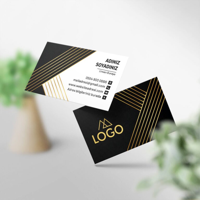 Kartvizit 1000 Adet Tek ve Çift Yönlü Baskı (Model M135)