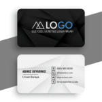 Kartvizit 1000 Adet Tek ve Çift Yönlü Baskı M176