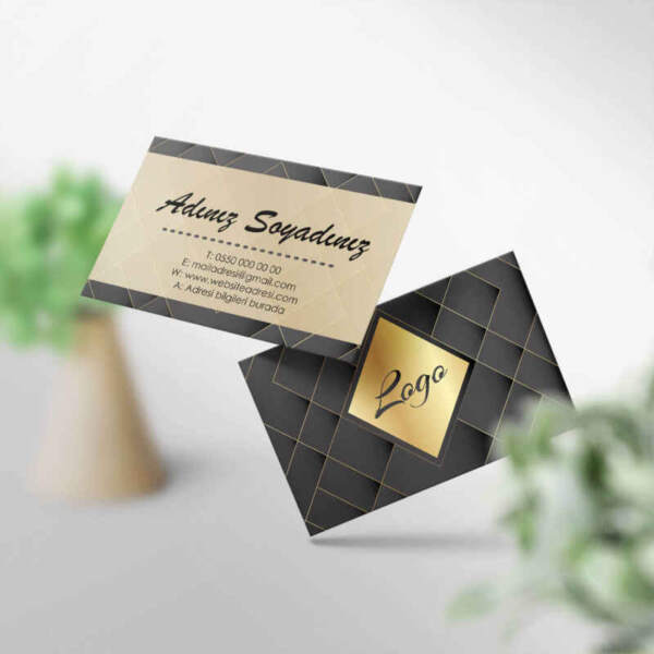 Kartvizit 1000 Adet Tek ve Çift Yönlü Baskı (Model M165)