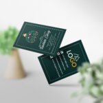 Teşekkür Kartı 1000 Adet Baskı Kış / Yeni Yıl Temalı