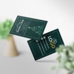 Teşekkür Kartı 1000 Adet Baskı Kış / Yeni Yıl Temalı