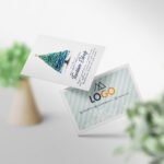 Teşekkür Kartı 1000 Adet Baskı Kış / Yeni Yıl Temalı