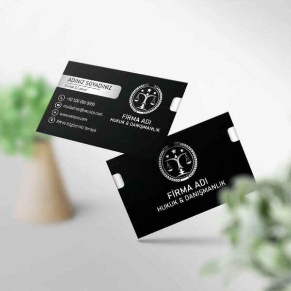 Avukat 1000 Adet Kartvizit Baskı M216 Kartvizit Bastırma