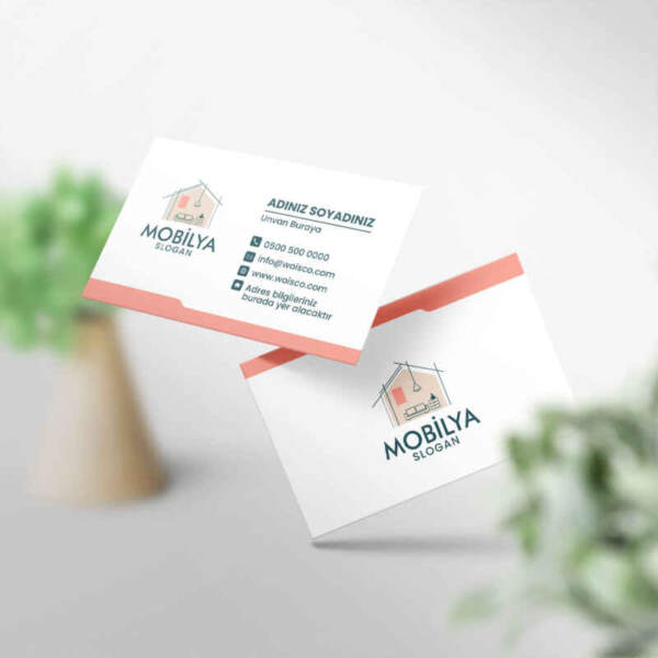 Mobilya Kartvizit 1000 Adet Baskı M270