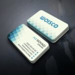 700gr Çift Yönlü Oval Kesim Kartvizit M223