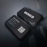 700gr Çift Yönlü Oval Kesim Sıvama Kartvizit M222