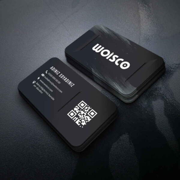 700gr Çift Yönlü Oval Kesim Sıvama Kartvizit M222