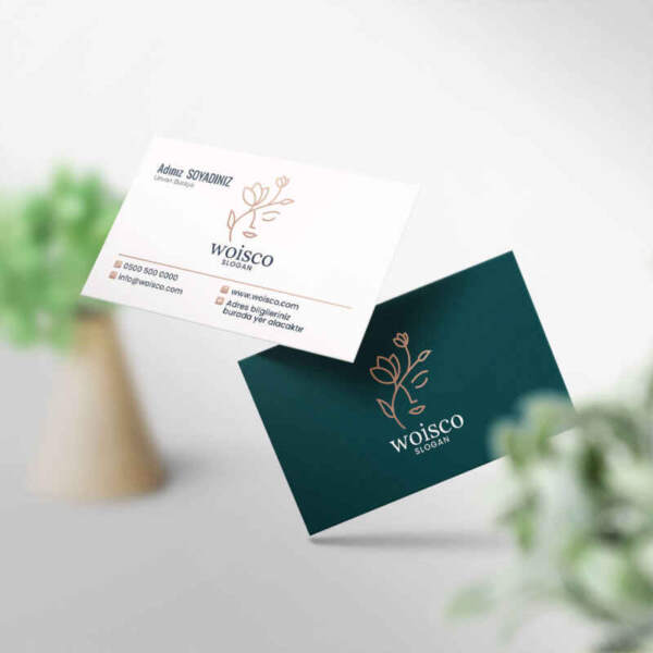 Güzellik Salonu Kartvizit Baskı M284