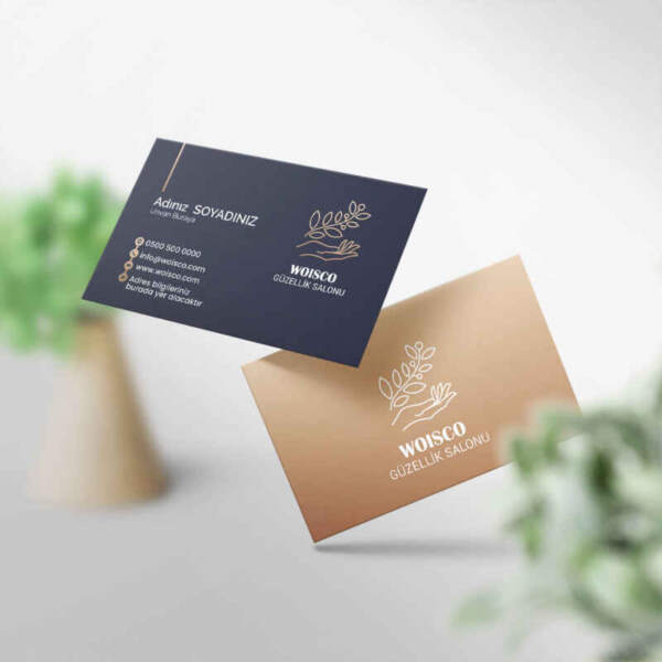 Güzellik Salonu Kartvizit Baskı M287