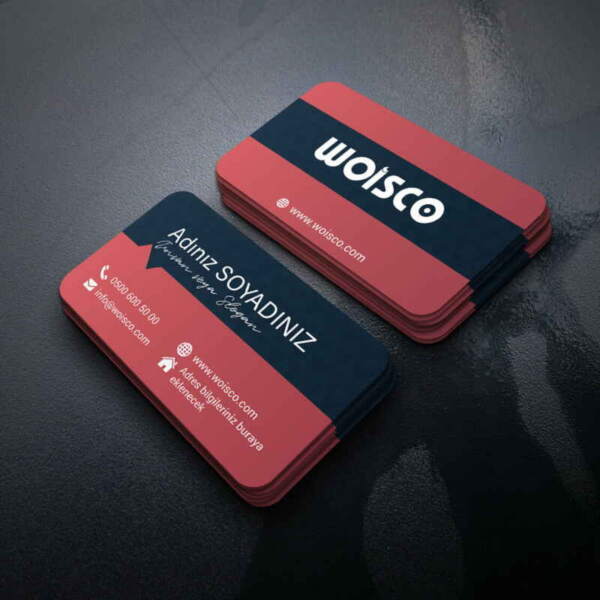 700gr Çift Yönlü Oval Kesim Sıvama Kartvizit M231