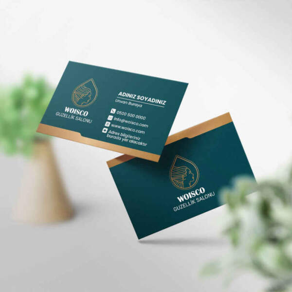 Kuaför Güzellik Salonu Kartvizit M266