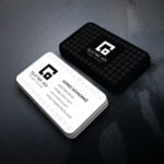 700gr Çift Yönlü Oval Kesim Sıvama Kartvizit M227