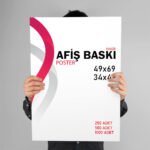 Muhtar Adayı Afiş / Poster Baskı (250-500-1000 Adet)