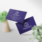 Avukat Kartvizit 1000 Adet Baskı (Model M318)