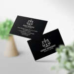 Avukat Kartvizit 1000 Adet Baskı (Model M319)