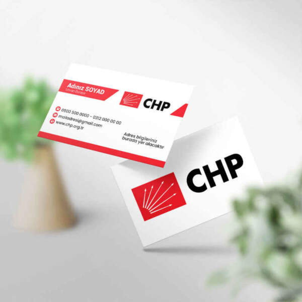 CHP Kartvizit Baskı (Model M00010)