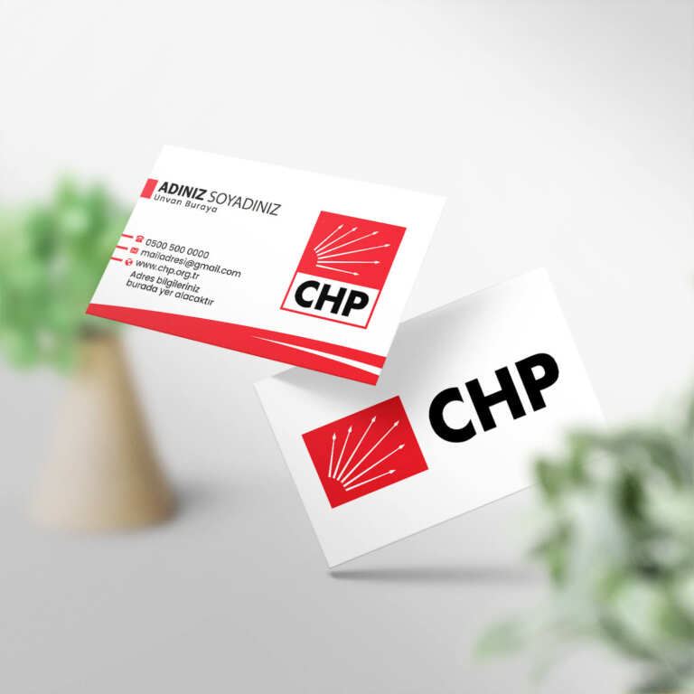 CHP Kartvizit Baskı (Model M00011)