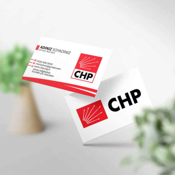 CHP Kartvizit Baskı (Model M00011)