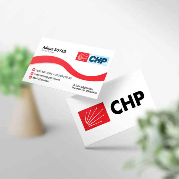 CHP Kartvizit Baskı (Model M0002)