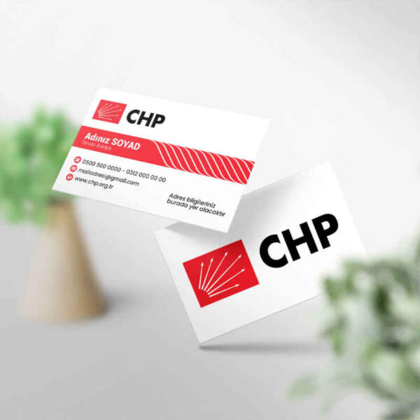 CHP Kartvizit Baskı (Model M0003)