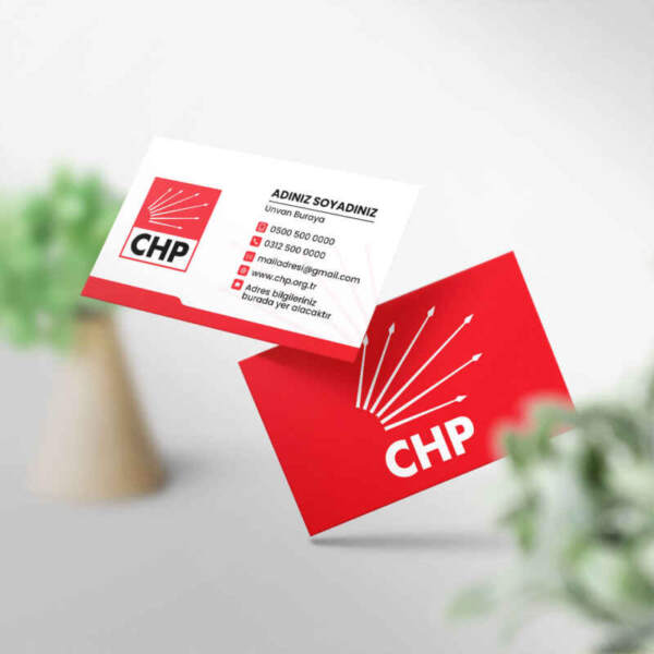 CHP Kartvizit Baskı (Model M0006)