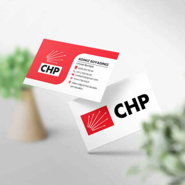 CHP Kartvizit Baskı (Model M0007)