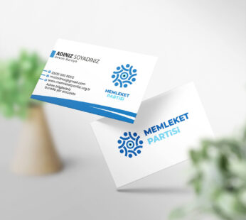 Memleket Partisi Kartvizit 1000 Adet Baskı -Md:11