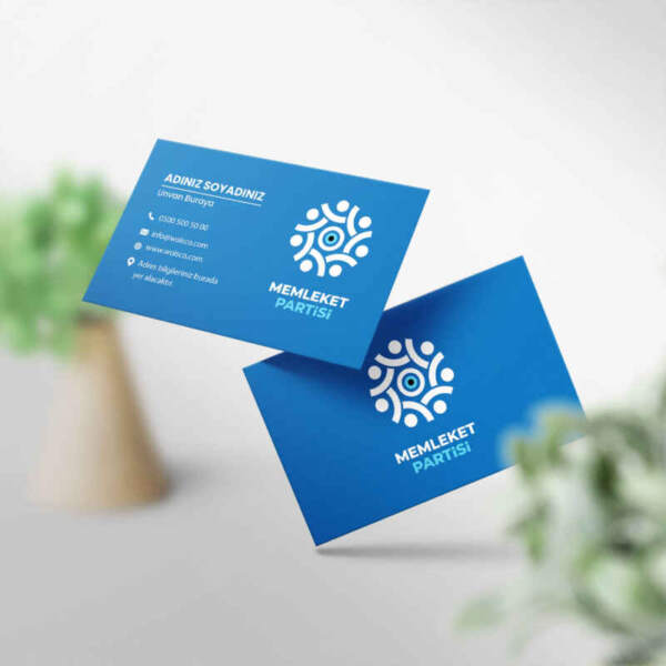Memleket Partisi Kartvizit Baskı Md:16