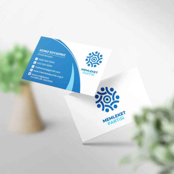 Memleket Partisi Kartvizit 1000 Adet Md:17