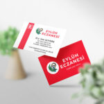 Eczane Kartvizit 1000 Adet Baskı (Model E007)