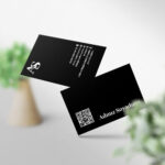 Siyah Kartvizit 1000 Adet Baskı (Model M350)